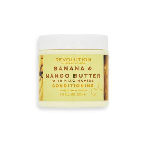 Revolution Haircare Conditioning Banana + Mango Butter With Niacinamide Hair Mask Maska Na Vlasy 200 ml