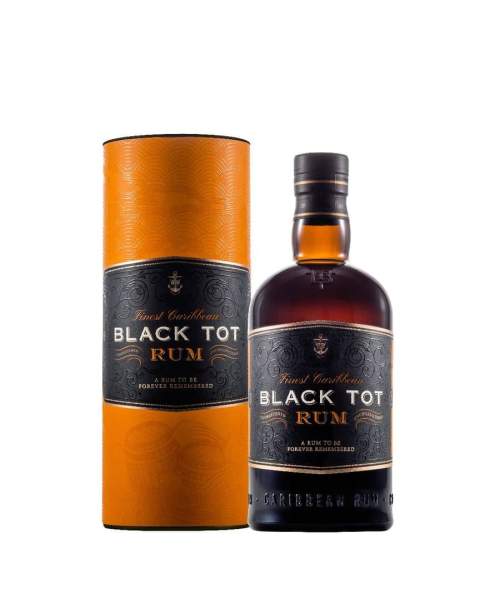 Black Tot Finest Caribbean Rum 0,7l 46% Tuba