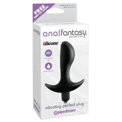 Analfantasy perfect plug waterproof silicone prostate vibrator