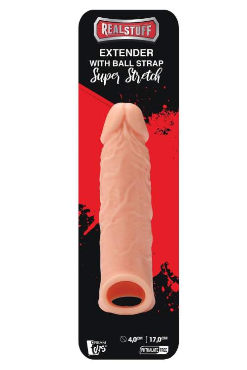 RealStuff Extender 6.5 penis sheath natural 17cm