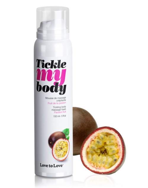 TICKLE MY BODY PASSION FRUIT massage foam 150ml
