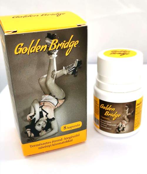 Golden Bridge For Men přírodní výživový doplněk s rostlinnými výtažky 8ks