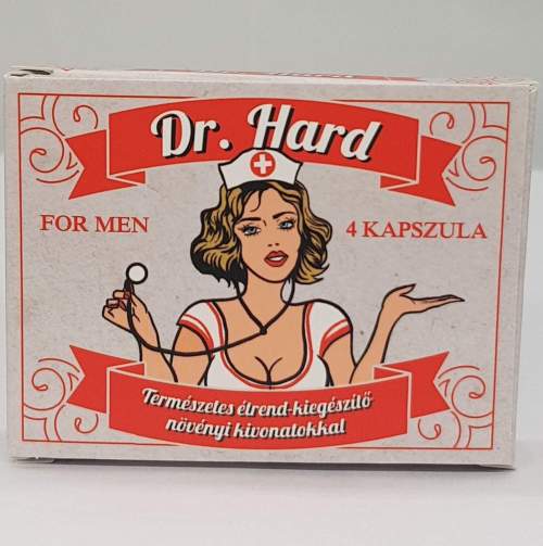 Dr. Hard for men přírodní výživový doplněk pro muže 4ks