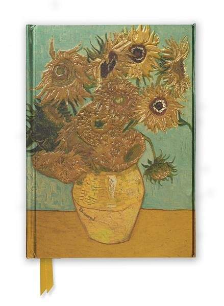 Zápisník Van Gogh: Sunflowers Foiled Journal