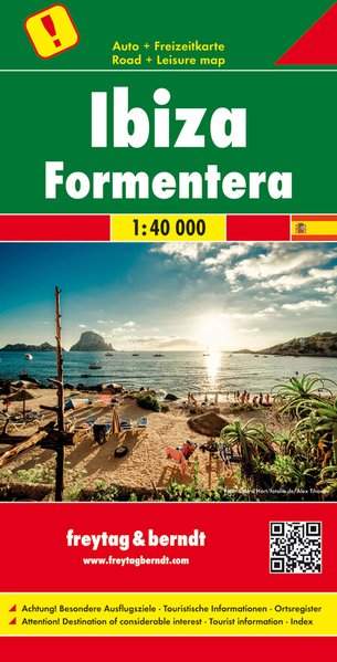Freytag & Berndt automapa Ibiza, Formentera 1:40000