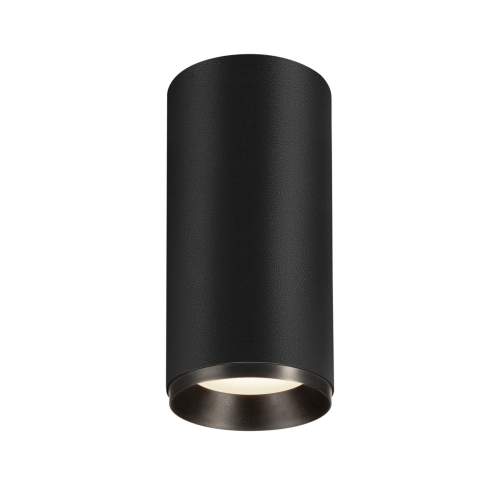 NUMINOS® CL DALI L vnitřní LED přisazené stropní svítidlo černá/černá 4000 K 24° - BIG WHITE (SLV)