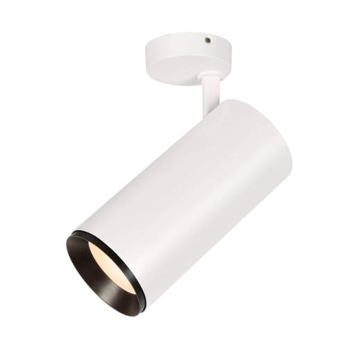 NUMINOS® SPOT XL PHASE přisazené stropní svítidlo bílé/černé 36 W 3000 K 24° - BIG WHITE (SLV)