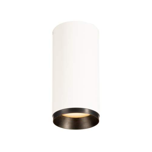 NUMINOS® CL PHASE M vnitřní LED přisazené stropní svítidlo bílá/černá 3000 K 60° - BIG WHITE (SLV)