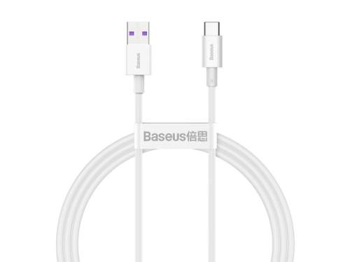 Baseus Type-C Superior series fast charging data cable 66W (11V/6A) 1m White (CATYS-02)