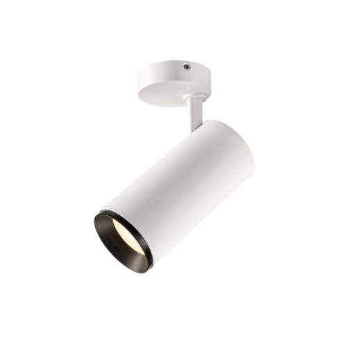NUMINOS® SPOT PHASE L vnitřní LED přisazené stropní svítidlo bílá/černá 4000 K 24° - BIG WHITE (SLV)