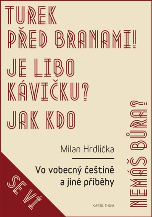 Vo vobecný češtině a jiné příběhy - Hrdlička Milan [E-kniha]