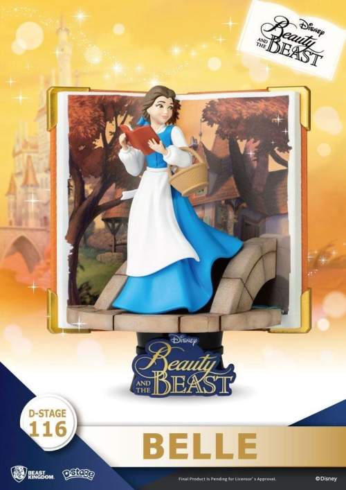 Disney diorama Book series - Belle 13 cm (Beast Kingdom) - Beast Kingdom