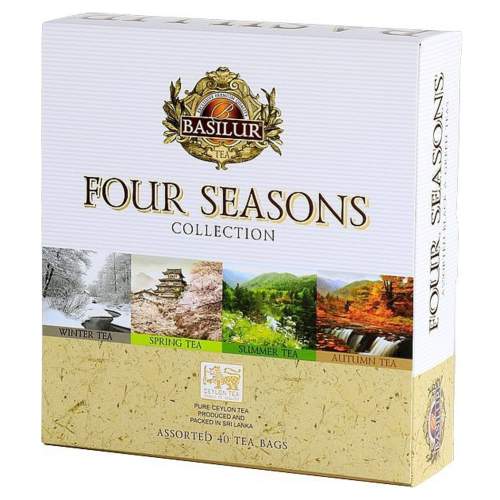 Basilur Four Seasons Assorted gastro sáčky 40 ks