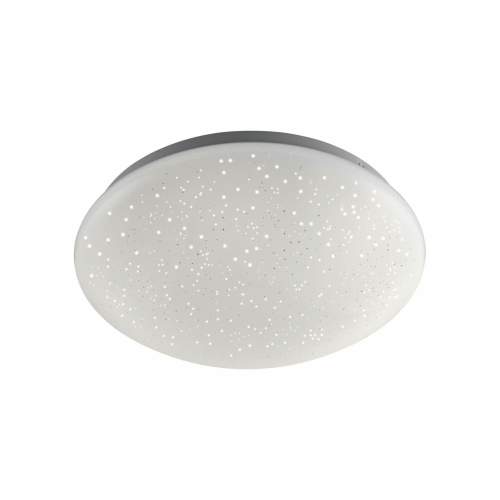 Moderní stropní svítidlo bílé s hvězdným efektem včetně LED - Bex