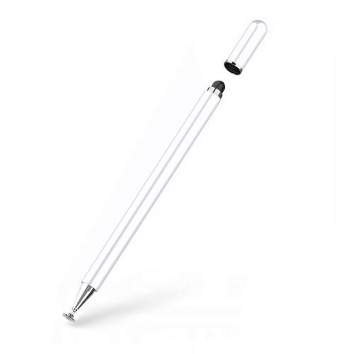 Tech-Protect Charm Stylus pero na tablet, bílé/stříbrné