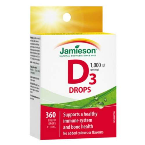 JAMIESON Vitamín D3 1000 IU