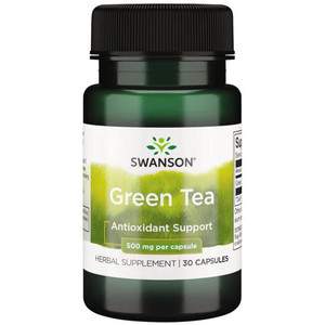 Swanson Green Tea 30 ks, kapsle
