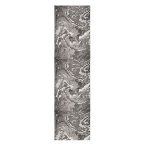 Flair Rugs koberce Kusový koberec Eris Marbled Silver - 60x230 cm