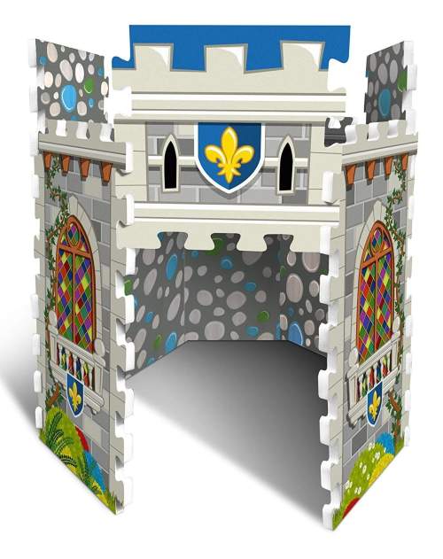 STAMP TP674008 - 3D pěnové podlahové puzzle hrad