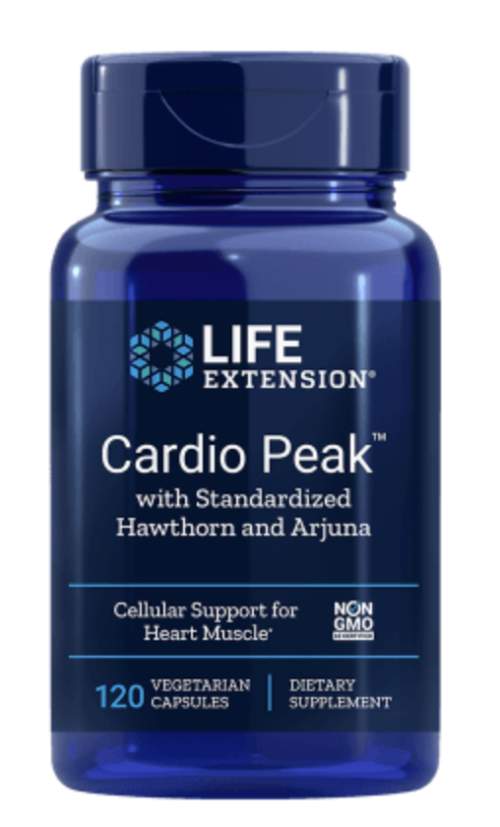Life Extension Cardio Peak with Standardised Hawthorn and Arjuna