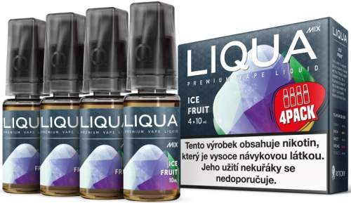 Liquid LIQUA CZ MIX 4Pack Ice Fruit 10ml Síla nikotinu: 3mg