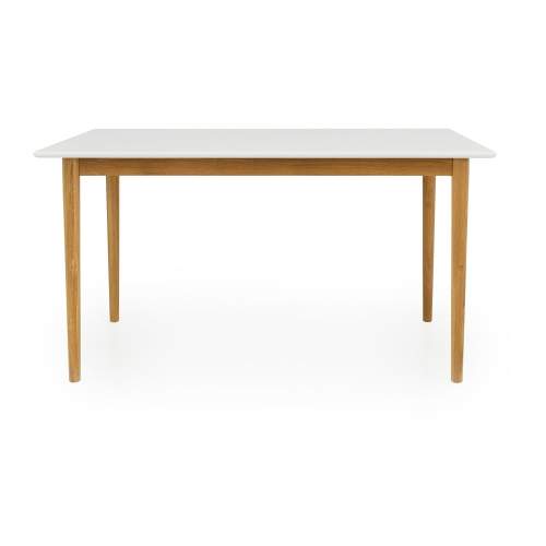 Tenzo Svea, 140 x 80 cm Bílý jídelní stůl
