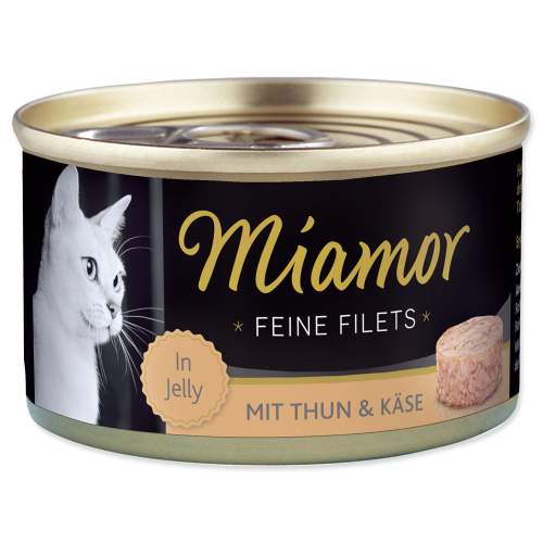 MIAMOR Konzerva Feine Filets tuňák + sýr v želé 100 g