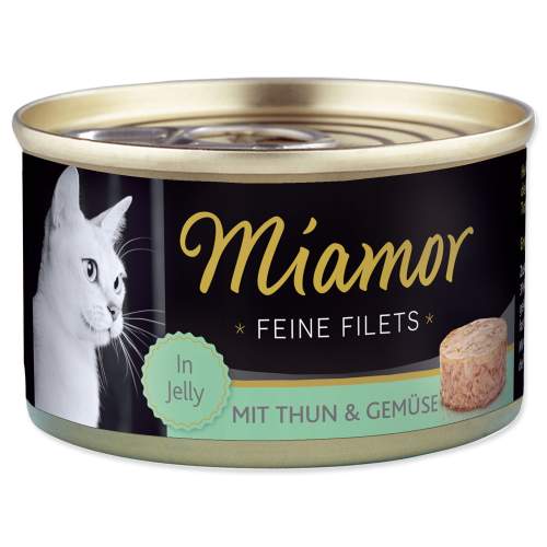 MIAMOR Konzerva Feine Filets tuňák + zelenina v želé 100 g