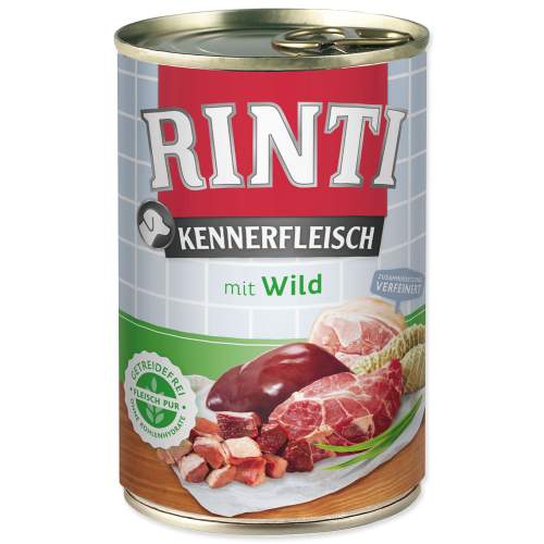 Konzerva RINTI Kennerfleisch zvěřina 400 g