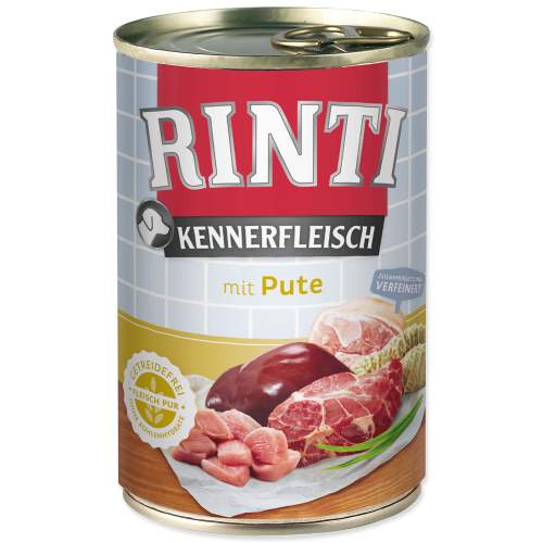 RINTI Konzerva Kennerfleisch krůta 400 g