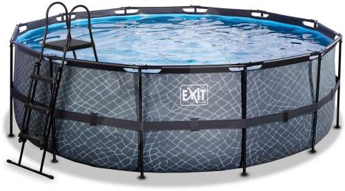 EXIT Frame Pool ø427x122cm (12v Sand filtr