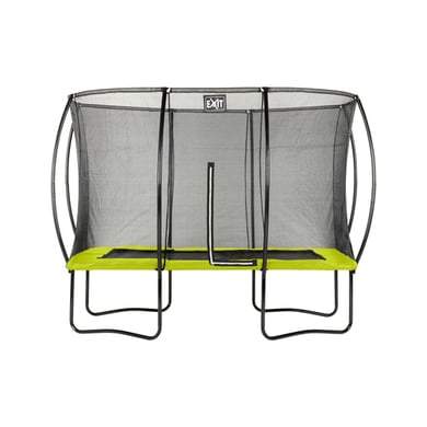 Trampolína s ochrannou sítí Silhouette trampoline Exit Toys 214*305 cm zelená