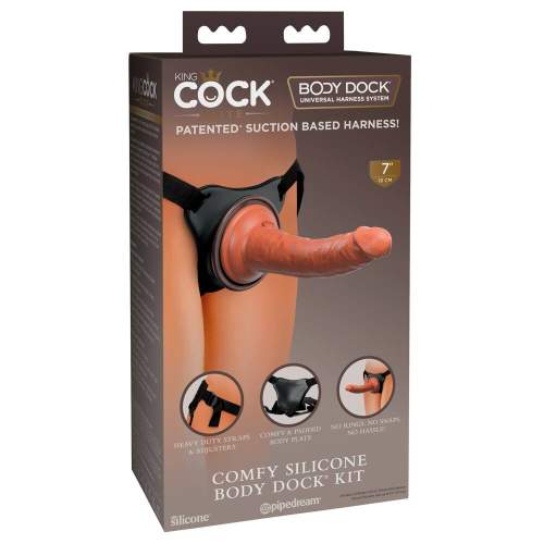 Pipedream King Cock Strap-On Harness with 8″ Cock