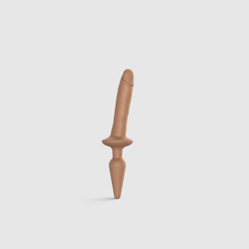Strap-on-me SWITCH PLUG-IN REALISTIC DILDO CARAMEL - S