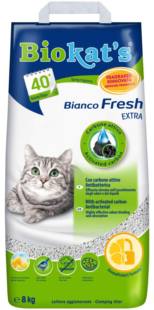 Biokat's Podestýlka BIOKATS BIANCO FRESH EXTRA 8kg