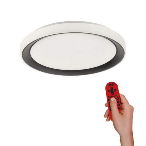 DISC LED stropní svítidlo kruhové černé s funkcí změny barev Smart Home MEDION RGB+3000-5000K - LEUCHTEN DIREKT