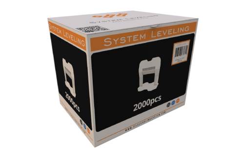 Spony 2 mm leveling system KLS Multi Tools 2000 KLSSPONA12BOX2K