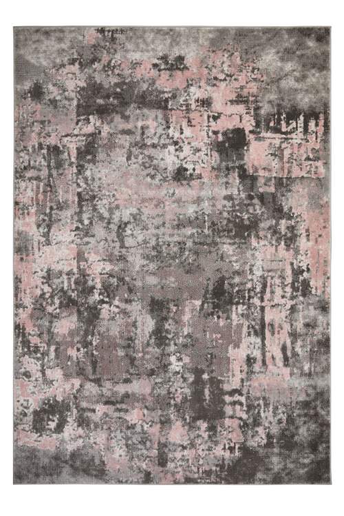 Flair Rugs koberce Kusový koberec Cocktail Wonderlust Grey/Pink - 120x170 cm Šedá, Velké (190x270 cm a větší), Syntetický (umělý)