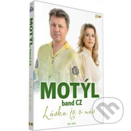 Láska je v nás CD + DVD - Motýl Band CZ [DVD, Blu-ray]