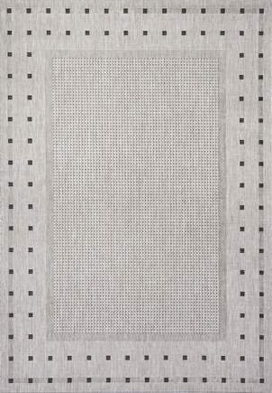 Devos koberce Kusový koberec FLOORLUX Silver/Black 20329 - 160x230 cm