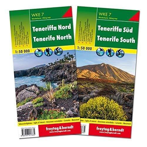 Teneriffa 1:50 000, set 2 mapy / Tenerife North + South