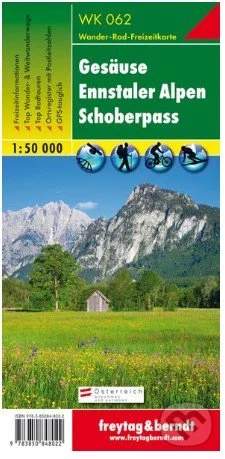 WK 062 Gesäuse, Ennstaler Alpen, Schoberpass 1:50 000/mapa
