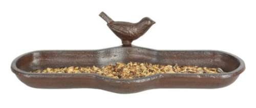 Esschert Design ESSCHERT DESIGN Litinová Lázeň pro ptáčky MISCELLANEOUS 29,5 cm hnědo-červená