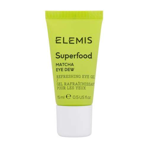 Elemis Superfood Matcha Eye Dew osvěžující a hydratační oční gel 15 ml pro ženy