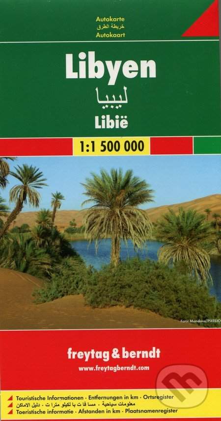 Libyen 1:1 500 000 - freytag&berndt