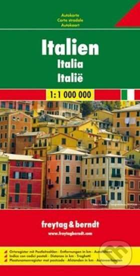 Italien/Itálie 1:1M/automapa - freytag&berndt