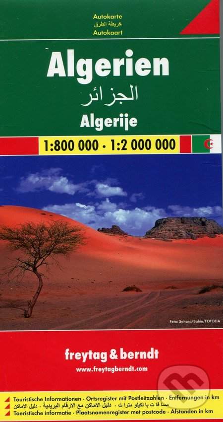 Algerien 1: 800 000, 1:2 000 000 - freytag&berndt