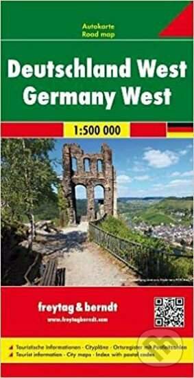 Deutschland West/Německo-západ 1:500T/automapa - freytag&berndt