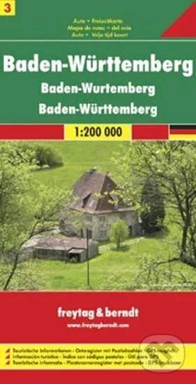 Baden-Württemberg/Bádensko-Württembersko 1:200T/automapa