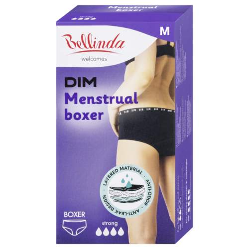 Bellinda menstruační kalhotky strong černé 1 ks, velikost M